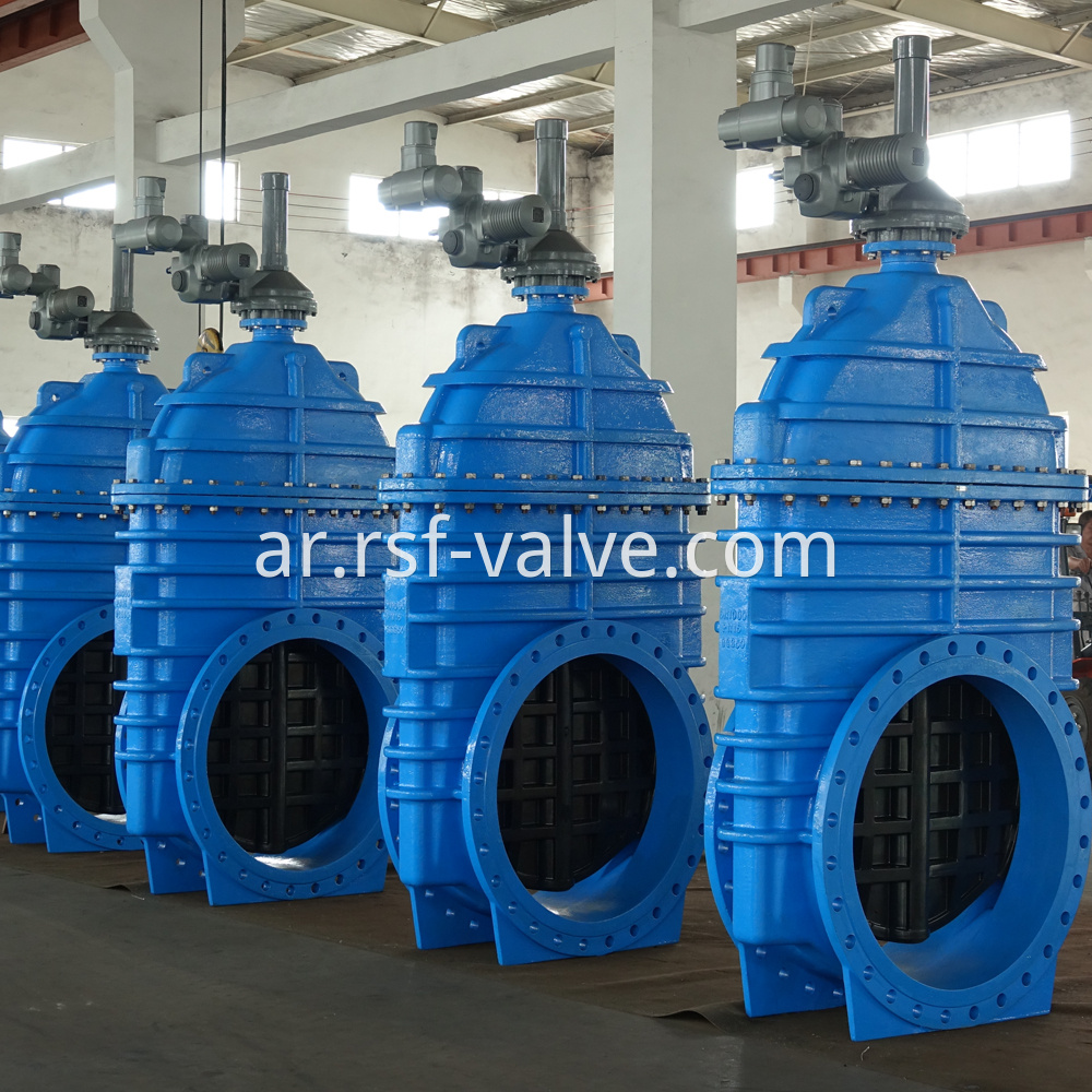 Din3352 Din 3202 F4 Resilient Gate Valve